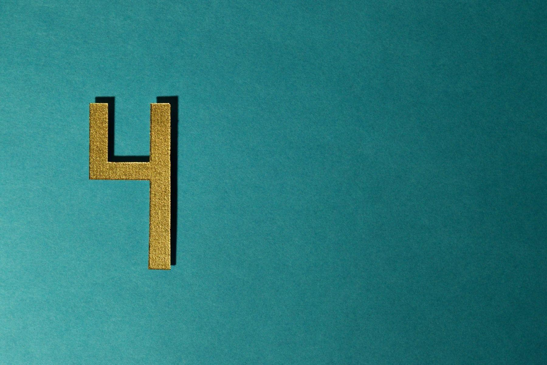 4 Sayısının Kültürel Önemi